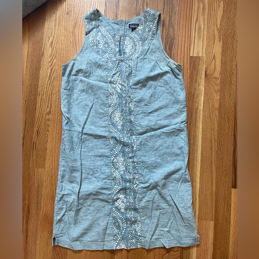 Patagonia blue dress